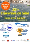55ème Traversée de SÈTE de Nage avec Palmes