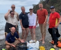 Le Daulphy club organise un nettoyage de la plage de Paulilles