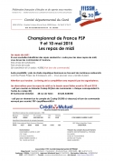 A table !!!!! Les pauses méridiennes du Championnat de France de PSP