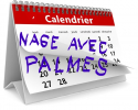 Calendrier Nage avec palmes 2018