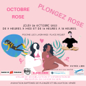 Plongez Rose  : Octobre  rose  se met à la plongée .