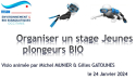 Visioconférence : Comment organiser un stage Jeunes Plongeurs Bio