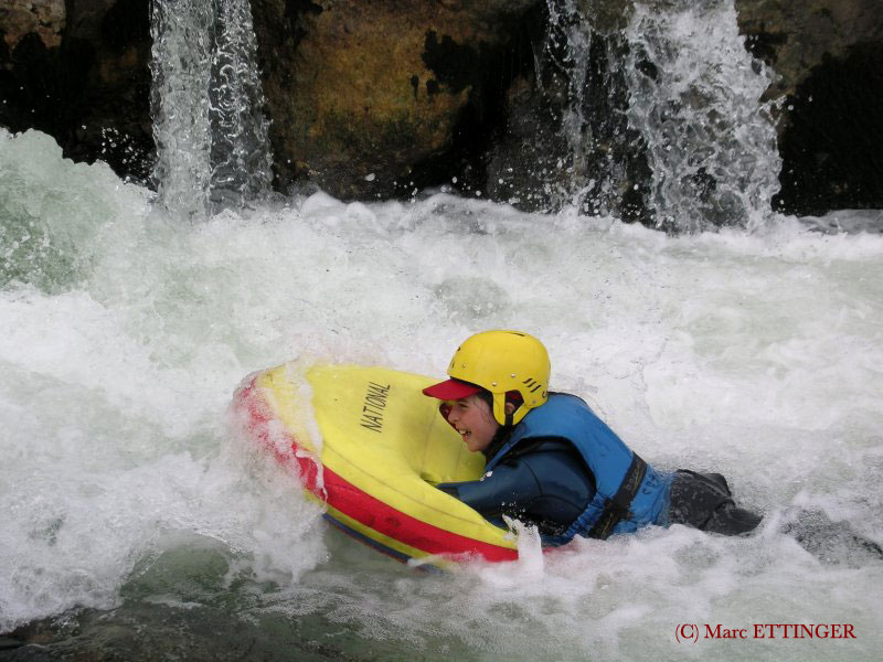 La nage en eau vive