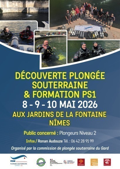 Affiche formation souterraine