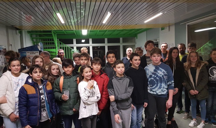 les jeunes de la région après le tournoi de décembre