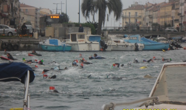 46ème TRAVERSEE DE SETE DE NAGE AVEC PALMES   et  NEV