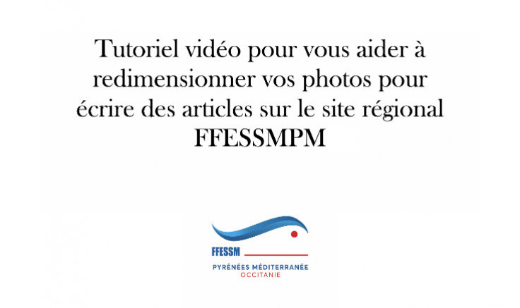 Tutoriel vidéo pour éditer les articles sur le site